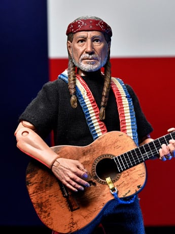 Willie Nelson Clothed Action Figure Gallery Image 2
