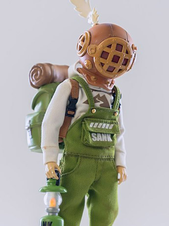 Sank Go Outside Series Camper (Basic Ver.) 1/12 Scale Figure Gallery Image 2