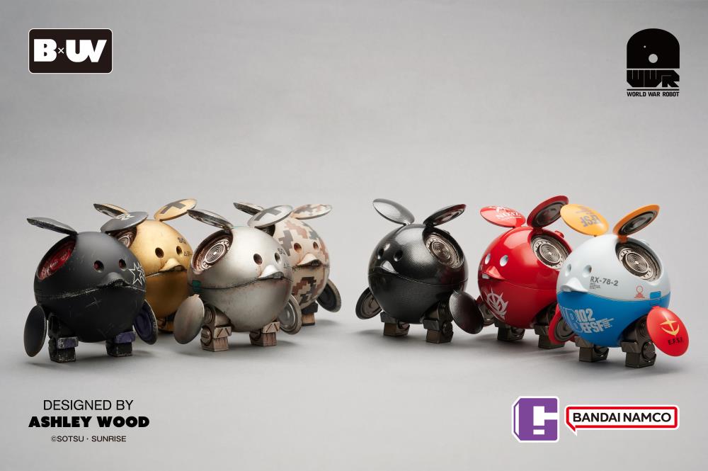 Mobile Suit Gundam Haro x World War Robot Square a.k.a. Squaro Wave 2 Box of 9 Random Figures Gallery Image 25