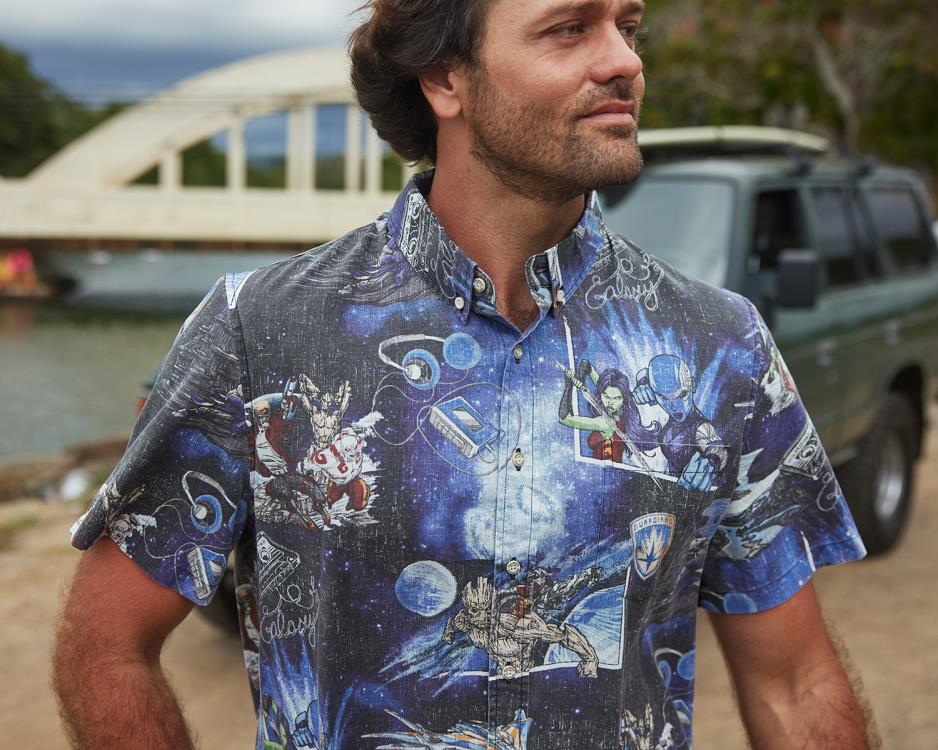 Guardians of the Galaxy Classic Button Front Shirt Gallery Image 6
