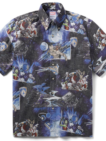 Guardians of the Galaxy Classic Button Front Shirt Gallery Image 2