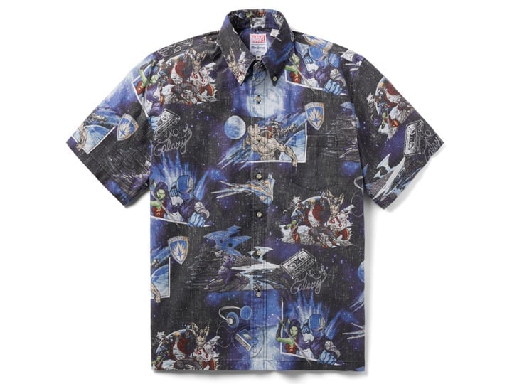 Guardians of the Galaxy Classic Button Front Shirt Gallery Image 1