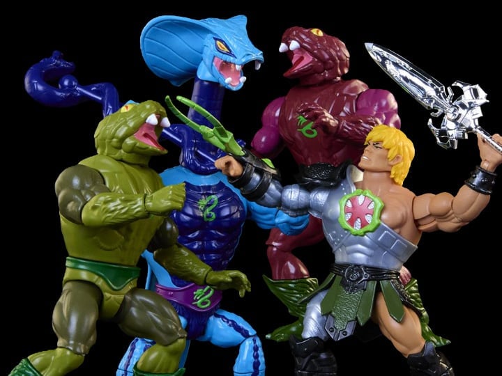 Masters of the Universe: Origins Diabolical Snake Invasion Exclusive Four-Pack Gallery Image 1