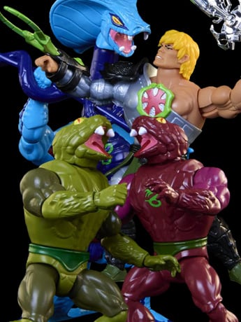 Masters of the Universe: Origins Diabolical Snake Invasion Exclusive Four-Pack Gallery Image 2