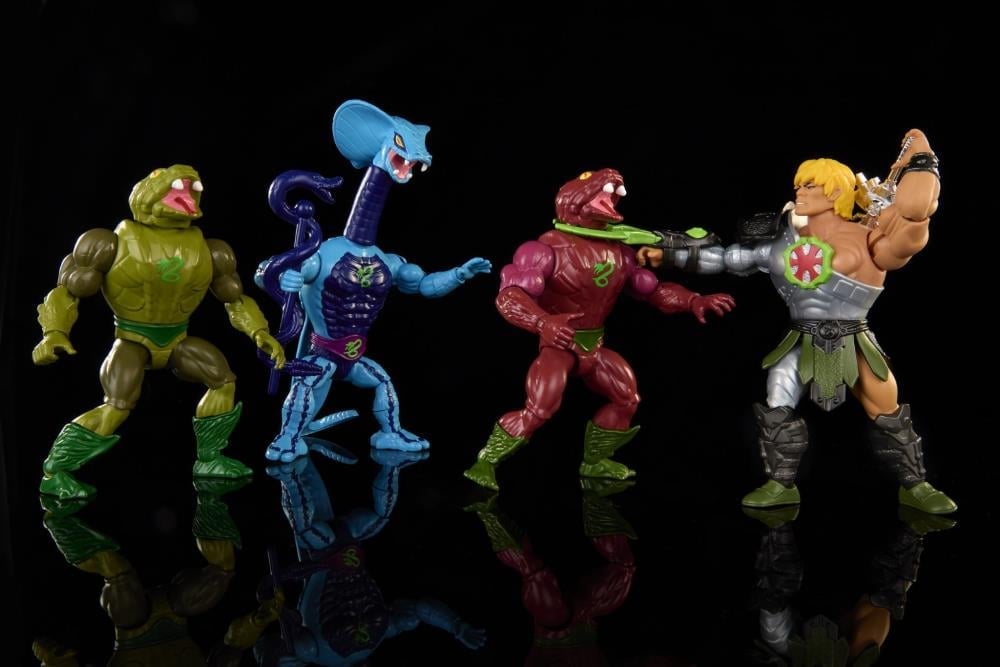 Masters of the Universe: Origins Diabolical Snake Invasion Exclusive Four-Pack Gallery Image 4