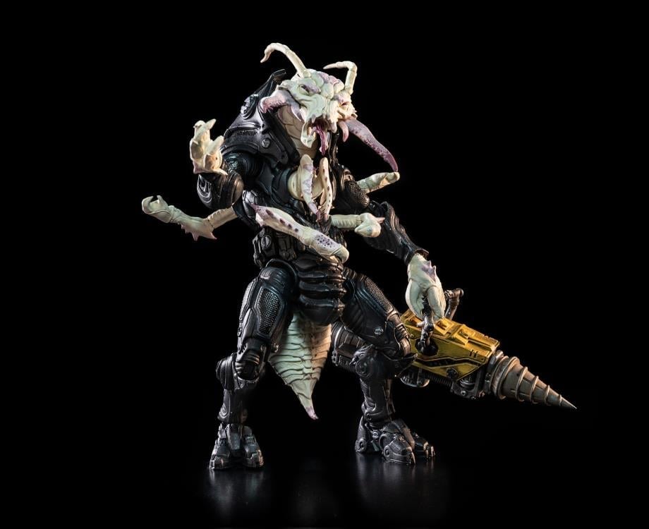 Cosmic Legions: Outpost Zaxxius Sphexxian Mine Worker Deluxe Action Figure Gallery Image 8