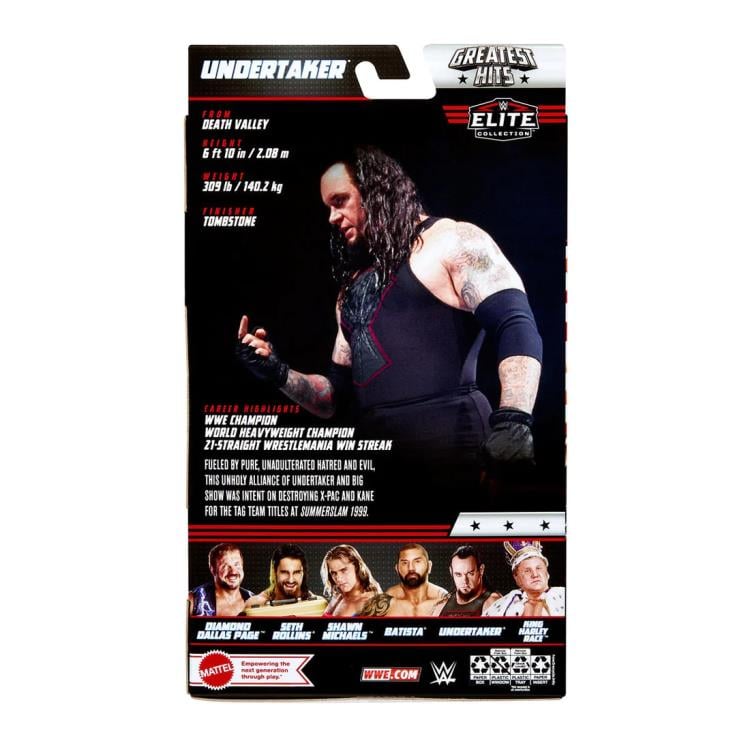 WWE Elite Collection Greatest Hits 2023 The Undertaker Gallery Image 9