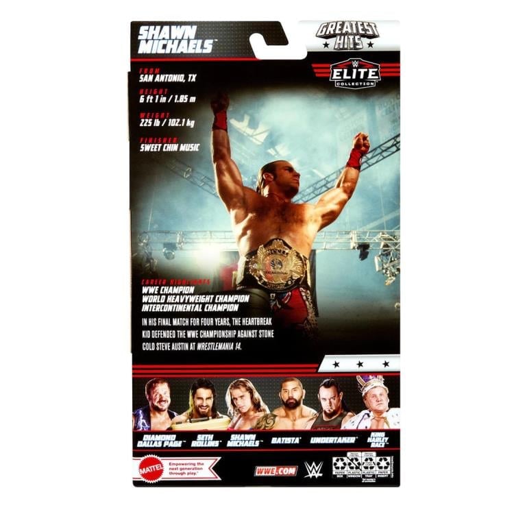 WWE Elite Collection Greatest Hits 2023 Shawn Michaels Gallery Image 9