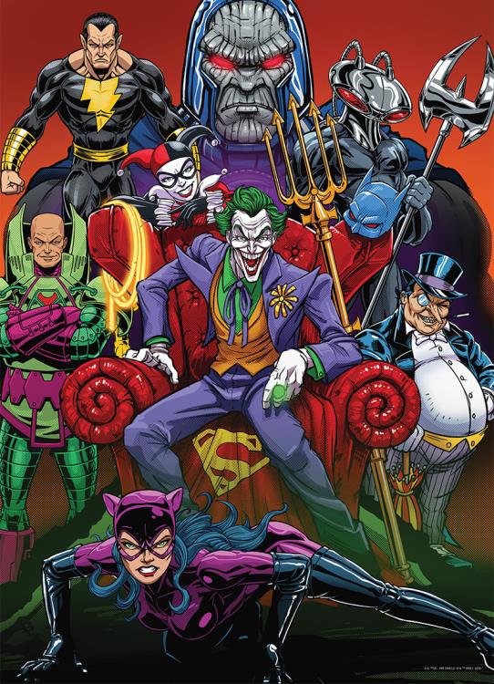 DC Comics DC Villains Forever Evil 1000-Piece Puzzle Gallery Image 4