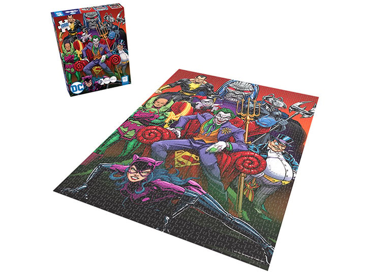 DC Comics DC Villains Forever Evil 1000-Piece Puzzle Gallery Image 1