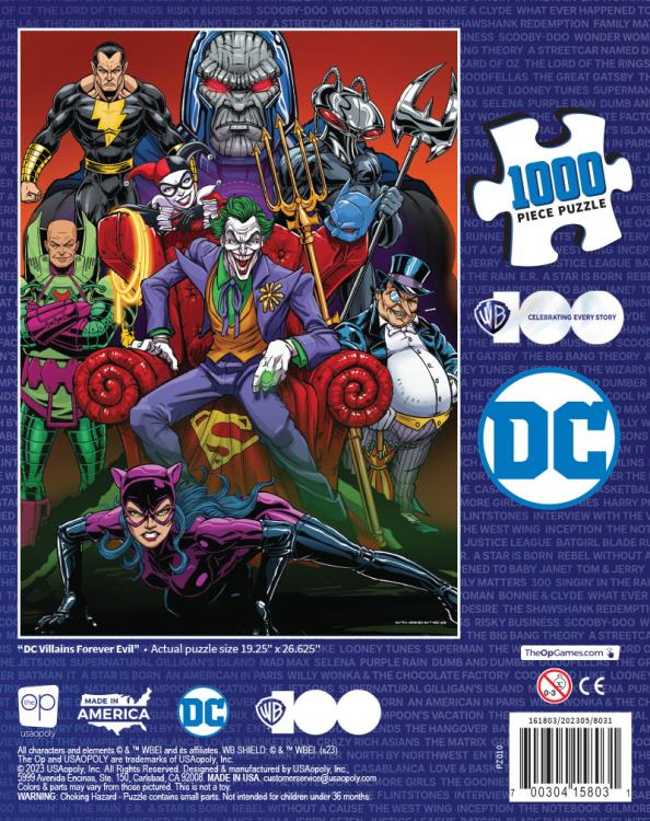 DC Comics DC Villains Forever Evil 1000-Piece Puzzle Gallery Image 7