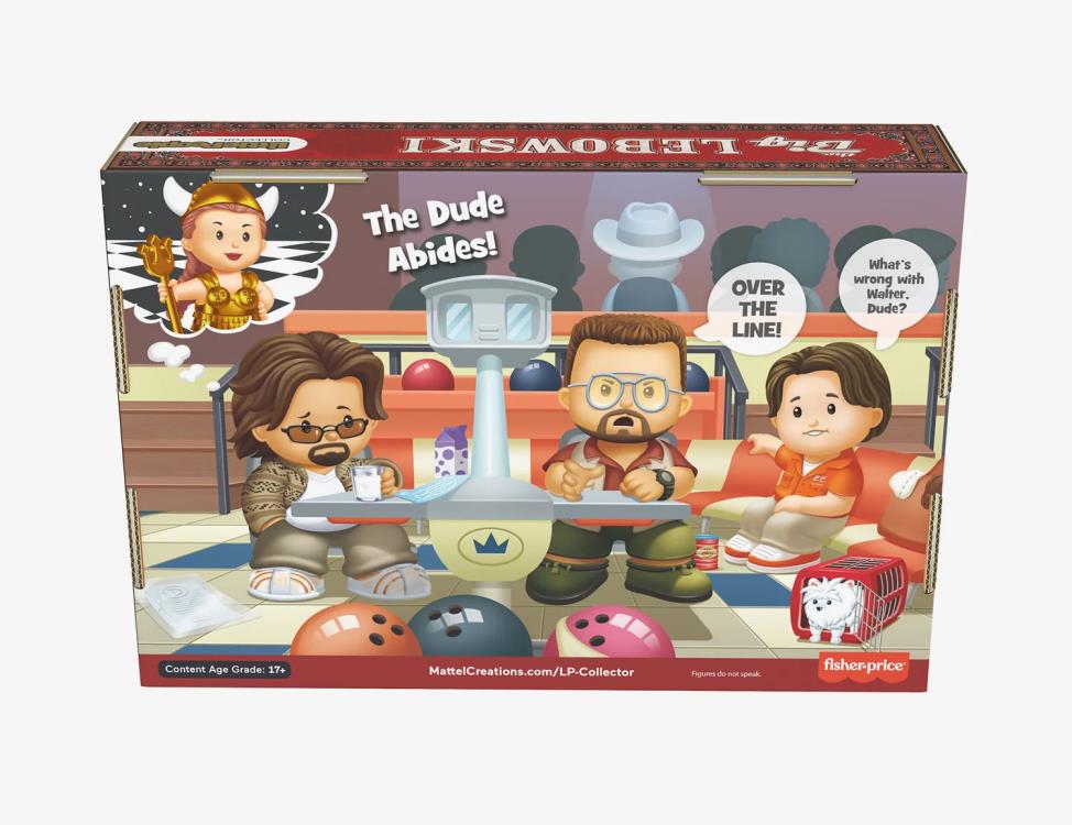 The Big Lebowski Little People Collector Four-Pack Gallery Image 8