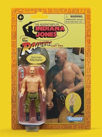 The Adventures of Indiana Jones Retro Collection German Mechanic (Raiders of the Lost Ark) Figure Gallery Image 2