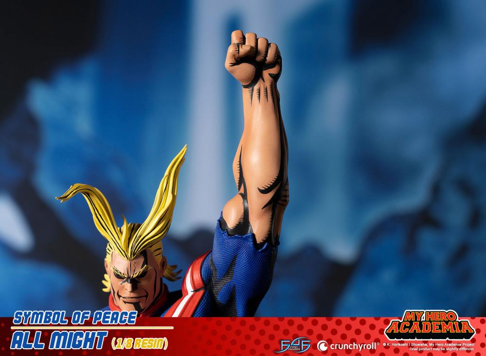 My Hero Academia Symbol of Peace All Might 1/8 Scale Limited Edition Statue Gallery Image 17