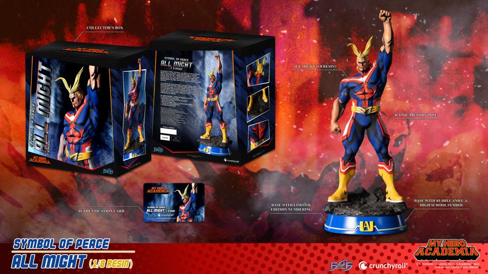 My Hero Academia Symbol of Peace All Might 1/8 Scale Limited Edition Statue Gallery Image 28