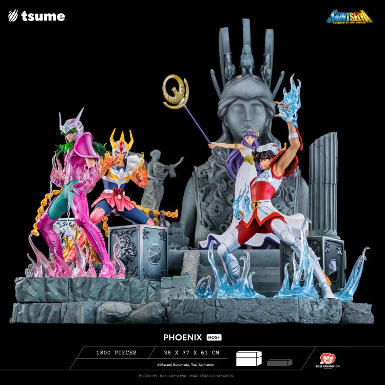 Saint Seiya HQS Plus Phoenix Limited Edition Statue Gallery Image 34