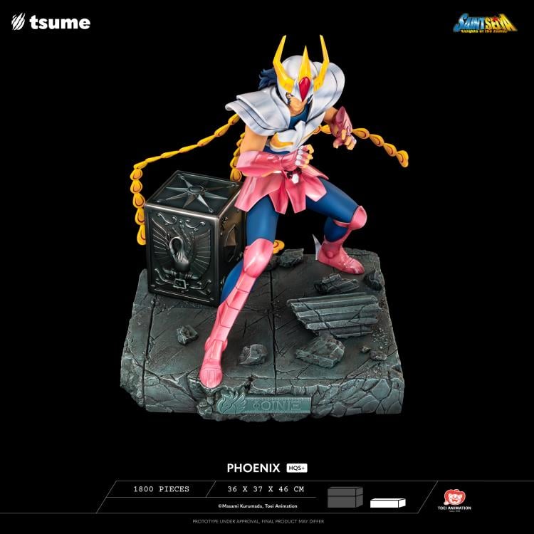 Saint Seiya HQS Plus Phoenix Limited Edition Statue Gallery Image 28