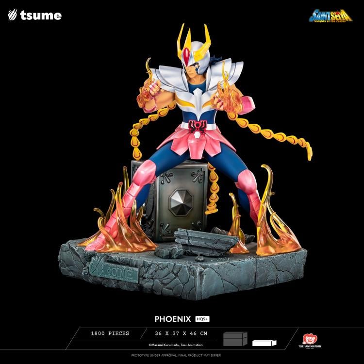 Saint Seiya HQS Plus Phoenix Limited Edition Statue Gallery Image 13