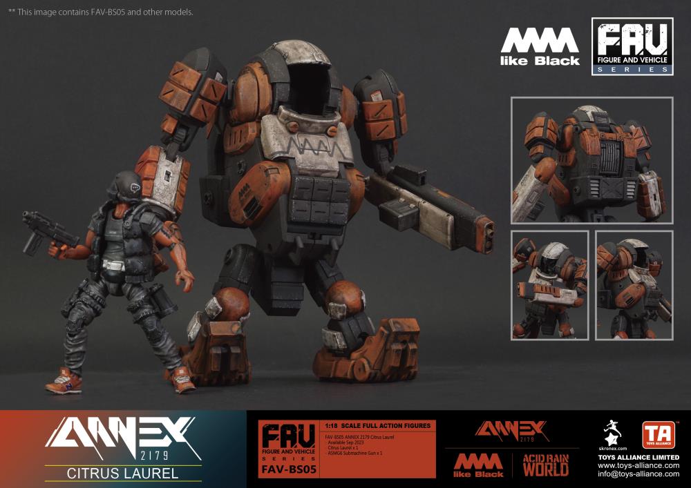 Annex 2179 x 4A like Black FAV-BS05 Citrus Laurel Action Figure
