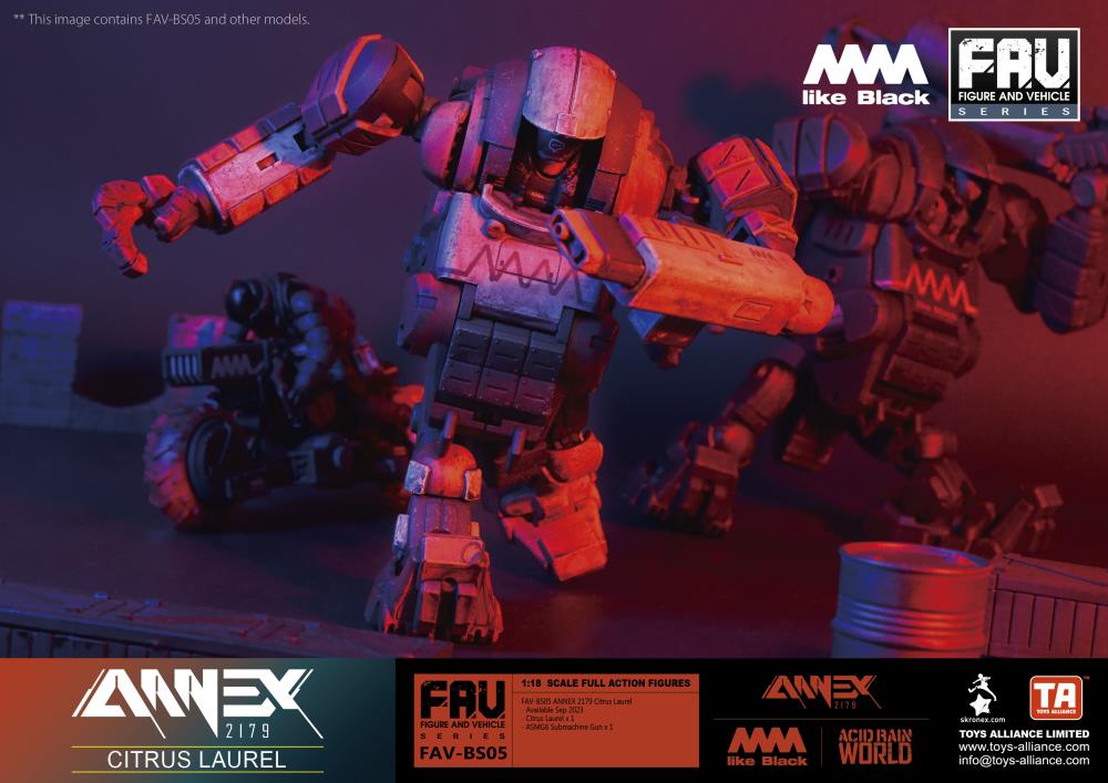 Annex 2179 x 4A like Black FAV-BS05 Citrus Laurel Action Figure
