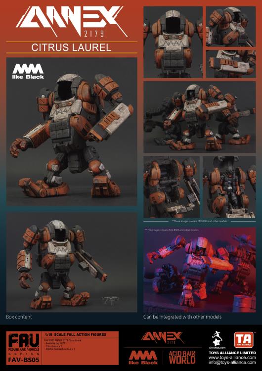 Annex 2179 x 4A like Black FAV-BS05 Citrus Laurel Action Figure