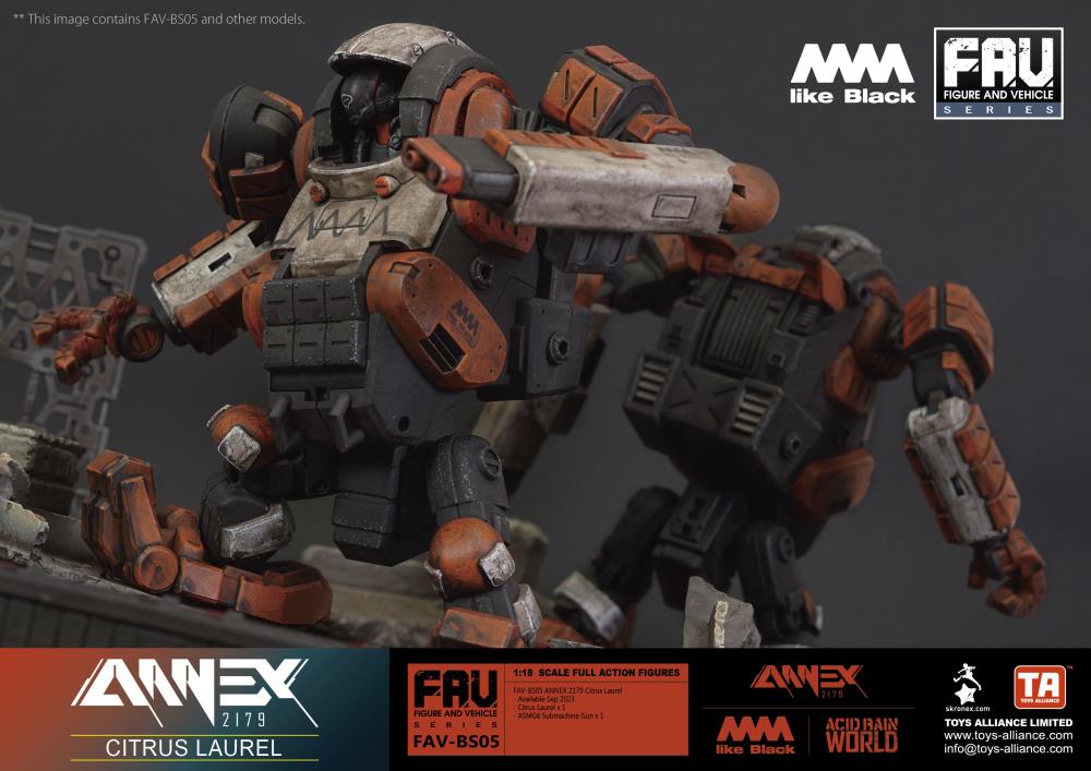 Annex 2179 x 4A like Black FAV-BS05 Citrus Laurel Action Figure