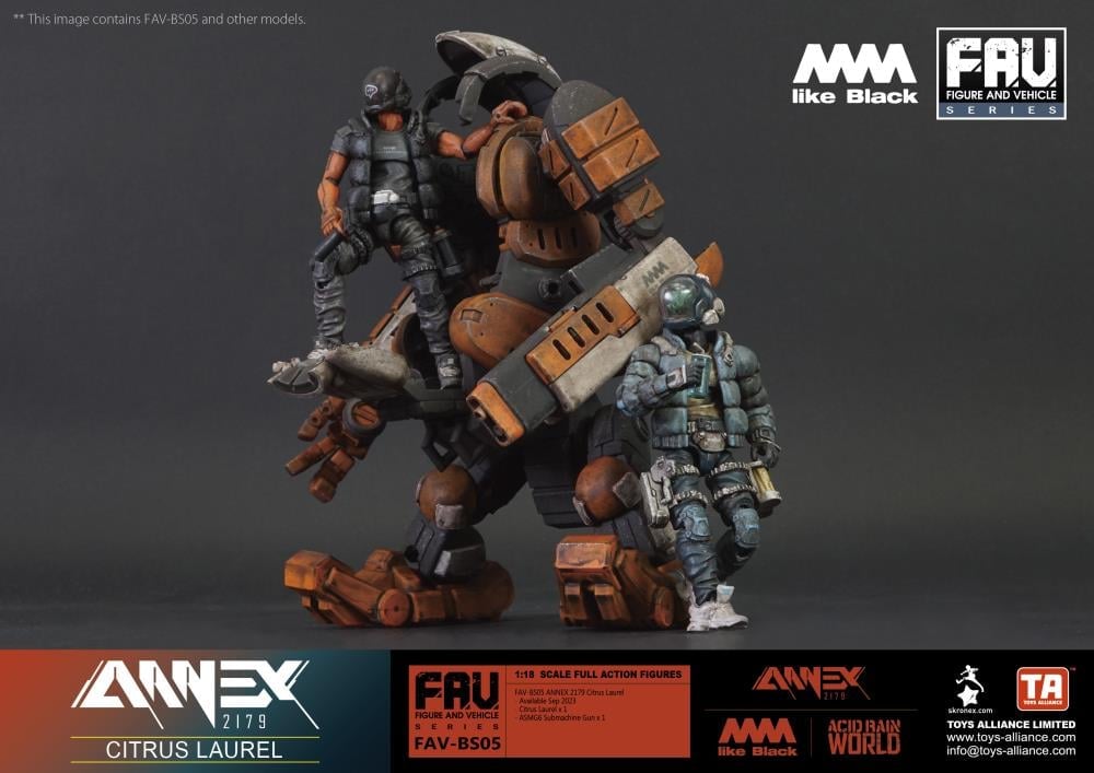 Annex 2179 x 4A like Black FAV-BS05 Citrus Laurel Action Figure
