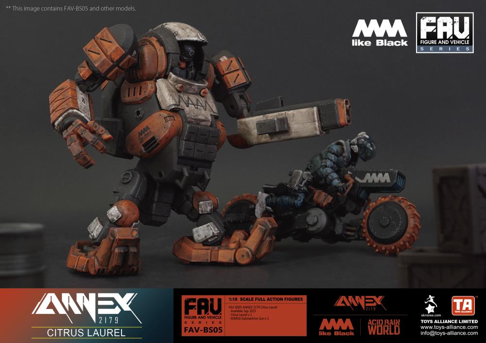 Annex 2179 x 4A like Black FAV-BS05 Citrus Laurel Action Figure