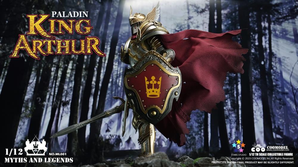 Myths and Legends The Once and Future King 1/12 Scale Figure Two-Pack Gallery Image 4