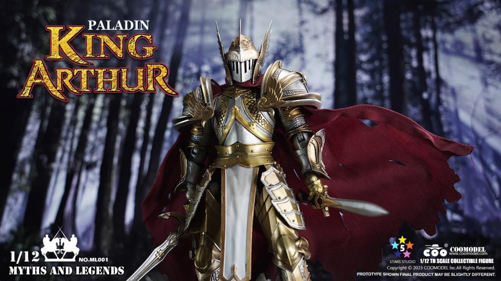 Myths and Legends The Once and Future King 1/12 Scale Figure Two-Pack Gallery Image 3