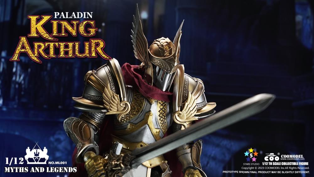 Myths and Legends The Once and Future King 1/12 Scale Figure Two-Pack Gallery Image 5