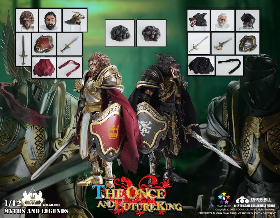 Myths and Legends The Once and Future King 1/12 Scale Figure Two-Pack Gallery Image 22