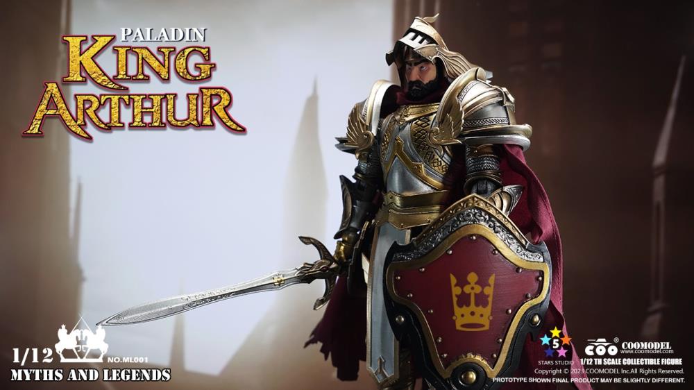 Myths and Legends The Once and Future King 1/12 Scale Figure Two-Pack Gallery Image 9