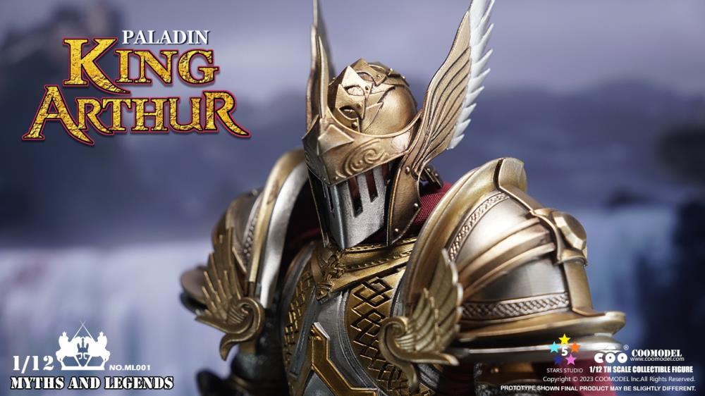 Myths and Legends The Once and Future King 1/12 Scale Figure Two-Pack Gallery Image 6