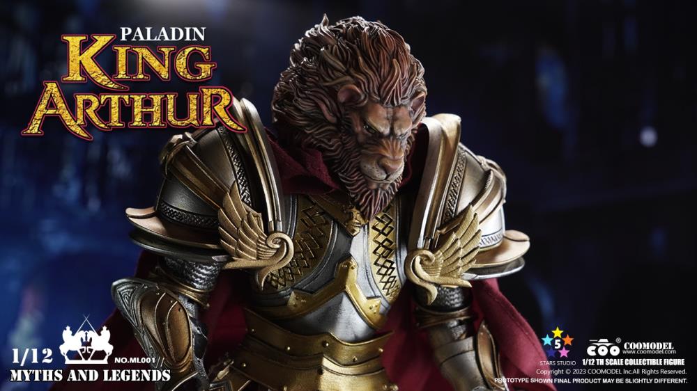 Myths and Legends The Once and Future King 1/12 Scale Figure Two-Pack Gallery Image 7