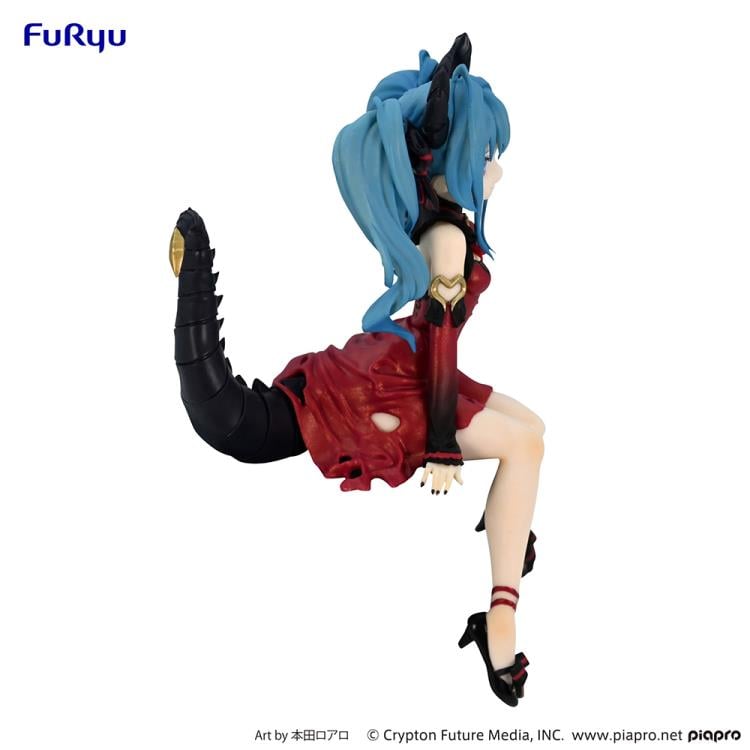 Vocaloid Hatsune Miku (Villain Color Red Variation Ver.) Noodle Stopper Figure Gallery Image 8