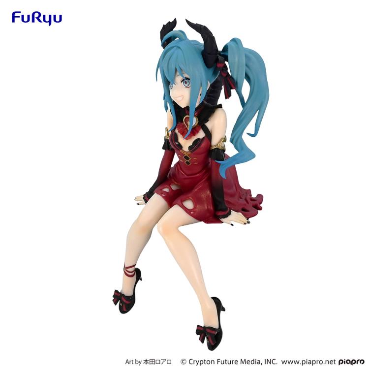 Vocaloid Hatsune Miku (Villain Color Red Variation Ver.) Noodle Stopper Figure Gallery Image 5