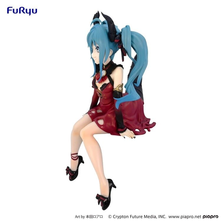 Vocaloid Hatsune Miku (Villain Color Red Variation Ver.) Noodle Stopper Figure Gallery Image 6