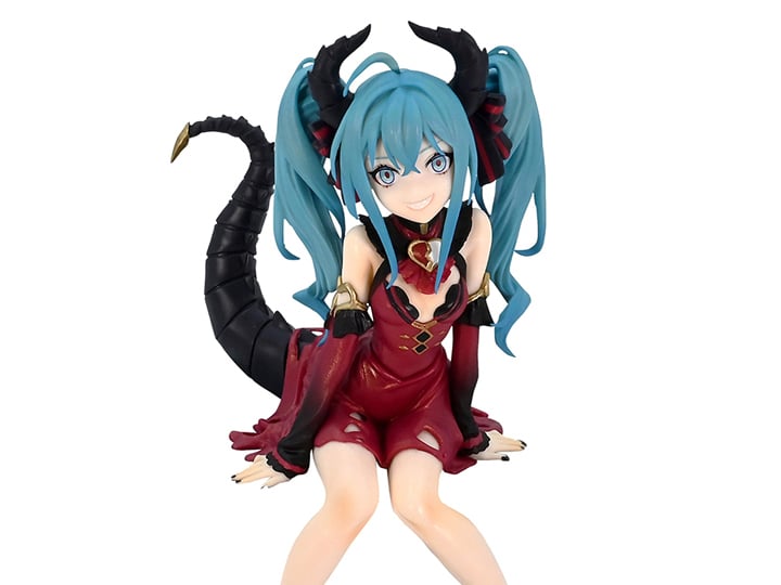 Vocaloid Hatsune Miku (Villain Color Red Variation Ver.) Noodle Stopper Figure Gallery Image 1