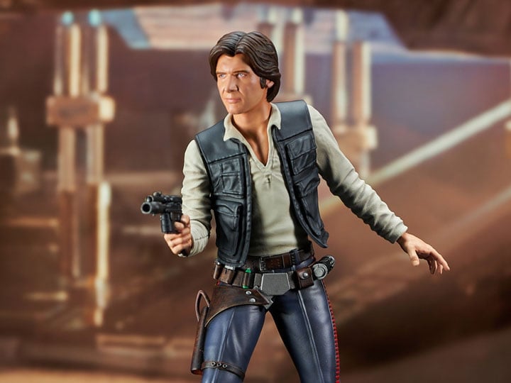 Star Wars: An New Hope Premier Collection Han Solo 1/7 Scale Limited Edition Statue Gallery Image 1