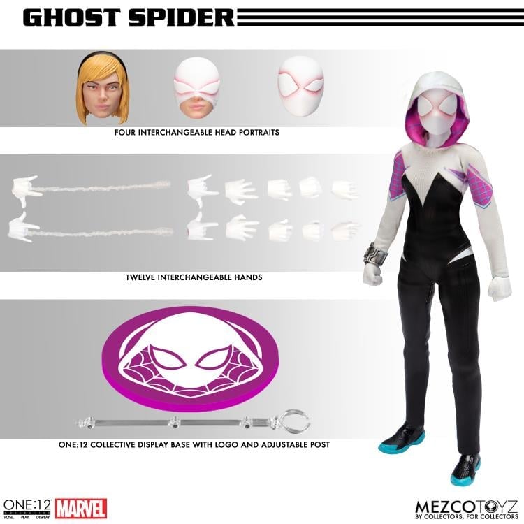 Marvel Comics One:12 Collective Ghost Spider (Spider-Gwen) Gallery Image 18