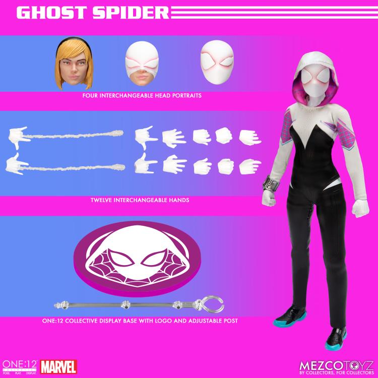 Marvel Comics One:12 Collective Ghost Spider (Spider-Gwen) Gallery Image 17
