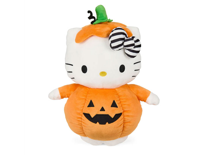 Hello Kitty Halloween Pumpkin 13" Plush Gallery Image 1