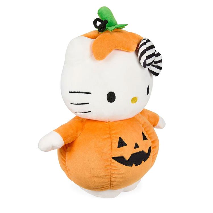 Hello Kitty Halloween Pumpkin 13" Plush Gallery Image 3