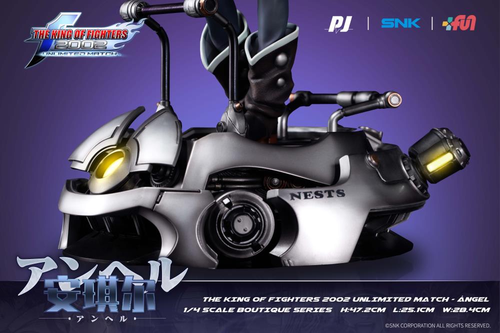 The King of Fighters 2002 Unlimited Match Boutique Series Angel 1/4 Scale Limited Statue Gallery Image 10