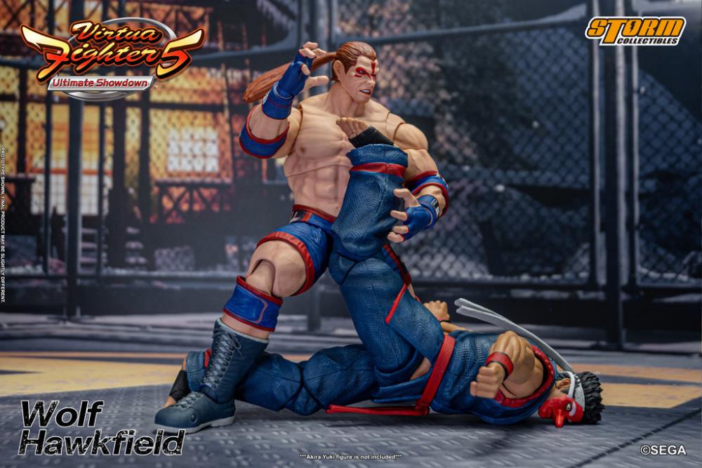 Virtua Fighter 5 Wolf Hawkfield 1/12 Scale BBTS Exclusive Action Figure Gallery Image 12