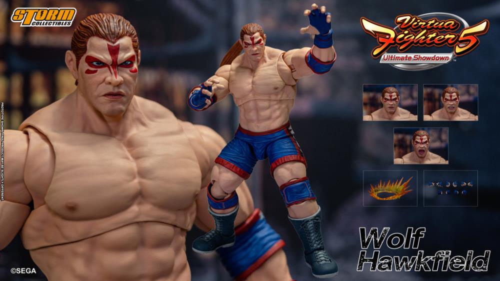 Virtua Fighter 5 Wolf Hawkfield 1/12 Scale BBTS Exclusive Action