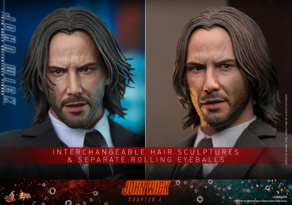 John Wick: Chapter 4 MMS729 John Wick 1/6th Scale Collectible Figure Gallery Image 7