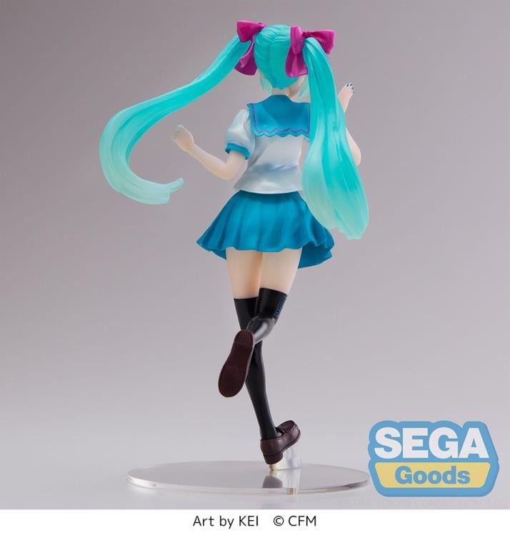 Vocaloid Luminasta Hatsune Miku (16th Anniversary KEI Ver.) Figure Gallery Image 10
