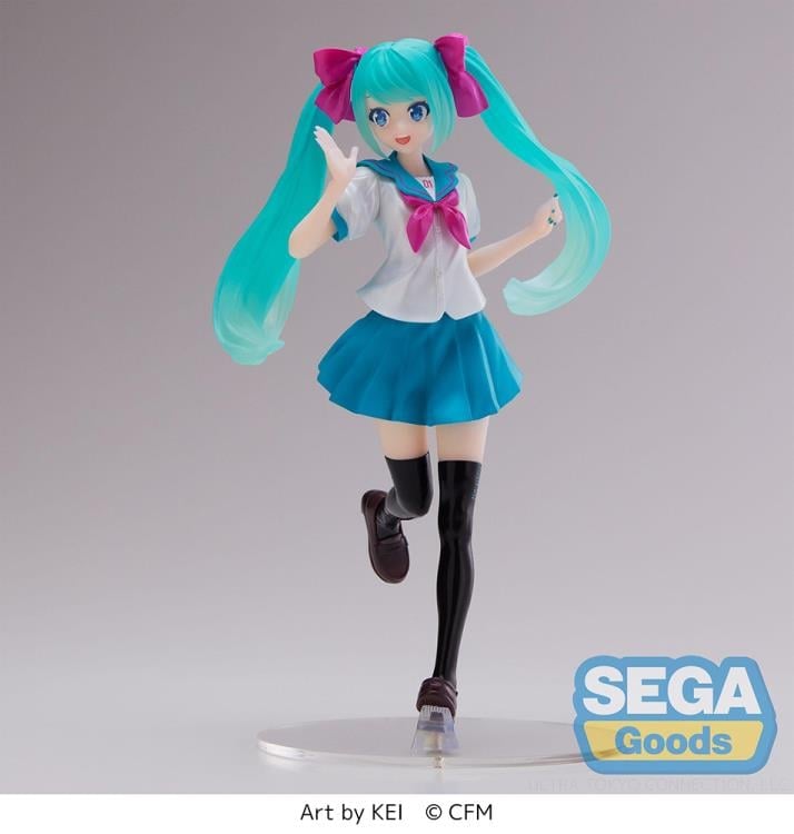 Vocaloid Luminasta Hatsune Miku (16th Anniversary KEI Ver.) Figure Gallery Image 9